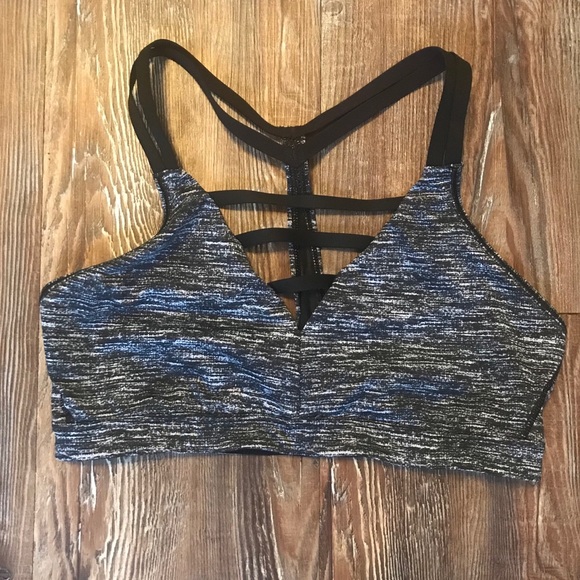 Victoria's Secret Other - Victoria’s Secret Black/White Strappy Sports Bra Victoria's Secret Other - Victoria’s Secret Black/White Strappy Sports Bra